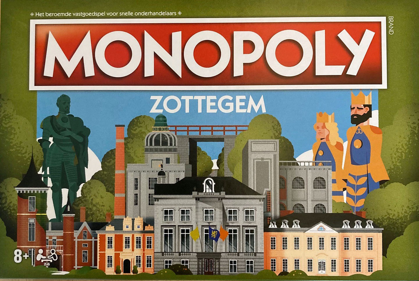 Monopoly Zottegem het ideale cadeau voor de komende feestdagen