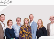 Foto burgemeester en schepenen