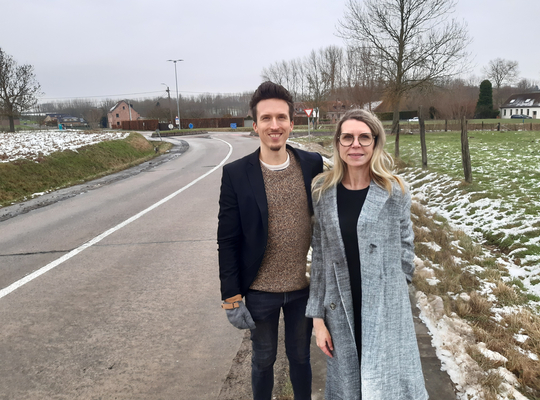 Cynthia Van de Steen en Thomas Van de Walle